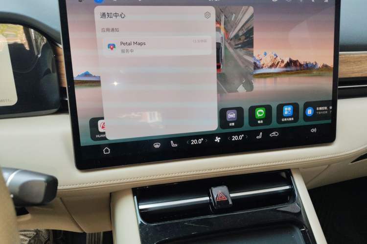Used Hima AITO M5 2023 Pure Electric All-Wheel Drive Intelligent Driving Version Audio And AC Panel