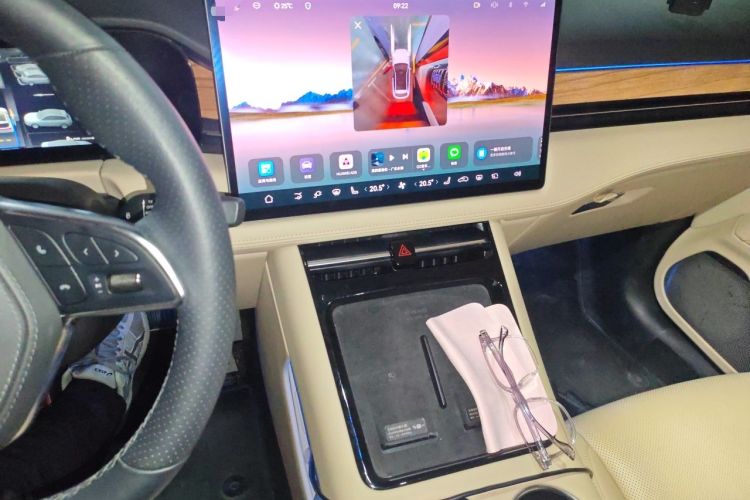 Used Hima AITO M5 2023 Pure Electric All-Wheel Drive Intelligent Driving Version Audio And AC Panel