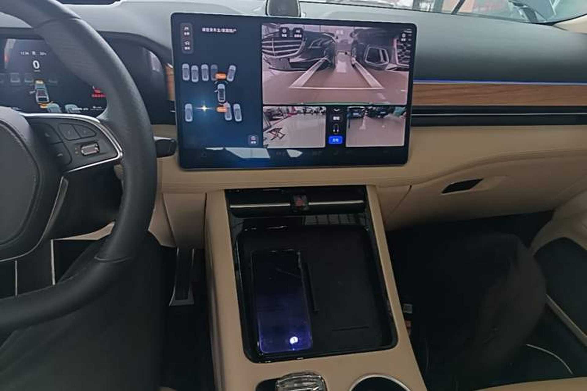 Used Hima AITO M5 2023 Extended-Range Four-Wheel Drive Intelligent Driving Version Audio And AC Panel