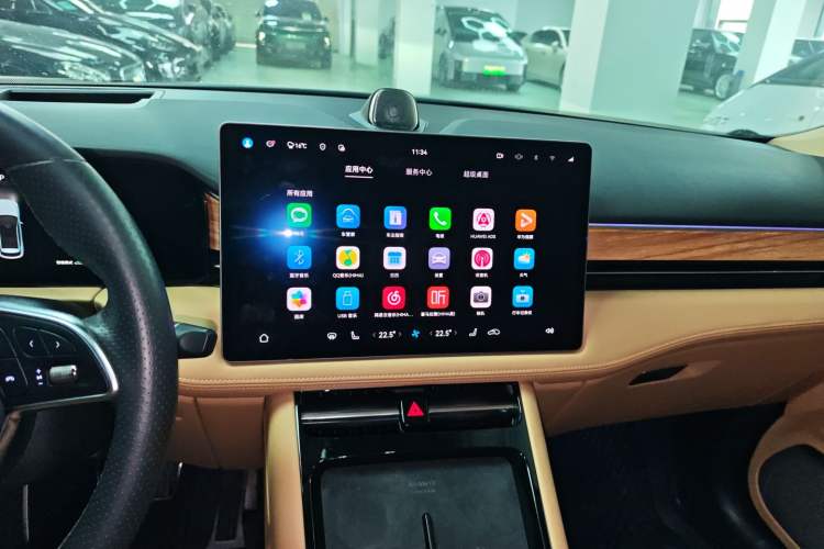 Used Hima AITO M5 2023 Extended-Range Rear-Drive Intelligent Driving Version Audio And AC Panel