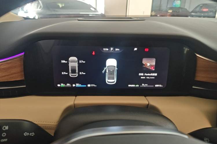 Used Hima AITO M5 2023 Extended-Range Four-Wheel Drive Intelligent Driving Version Instrument Cluster