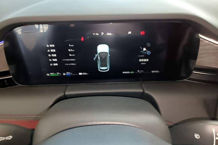 Used Hima AITO M5 2023 Extended-Range Four-Wheel Drive Intelligent Driving Version Instrument Cluster