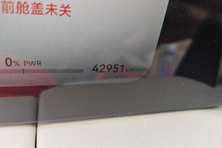 Used Hima AITO M5 2023 Extended-Range Rear-Drive Intelligent Driving Version Odometer Close Up