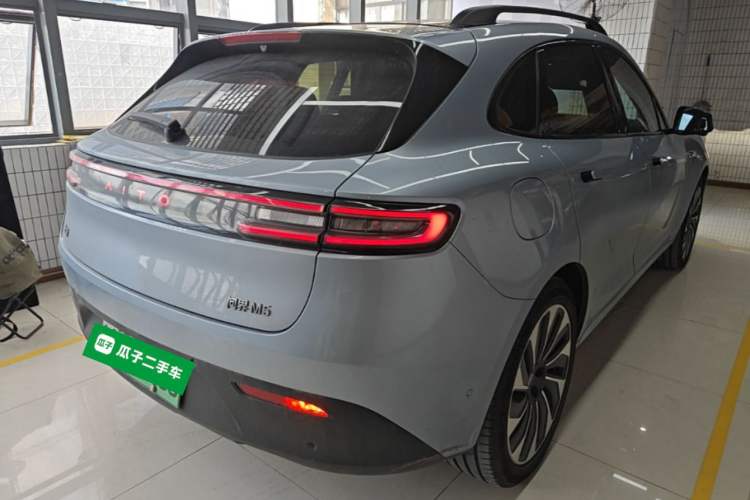 Used Hima AITO M5 2023 Extended-Range Four-Wheel Drive Intelligent Driving Version Rear Right 45 Deg
