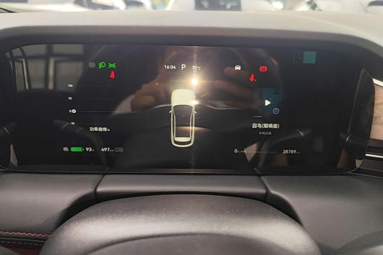 Used Hima AITO M5 2023 Pure Electric All-Wheel Drive Intelligent Driving Version Instrument Cluster