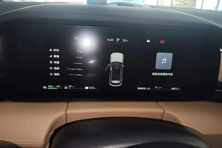 Used Hima AITO M5 2023 Extended-Range Four-Wheel Drive Intelligent Driving Version Instrument Cluster