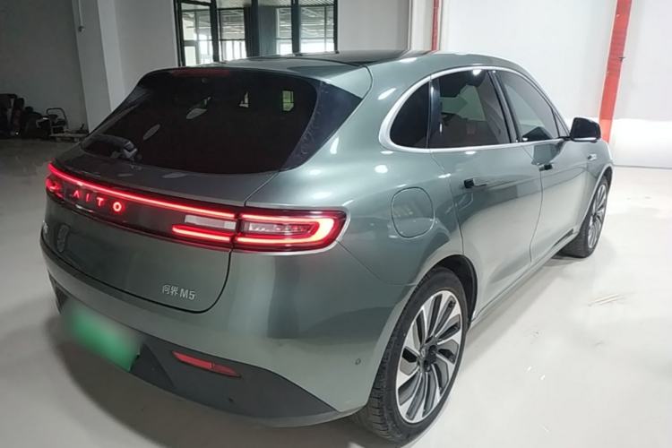 Used Hima AITO M5 2023 Extended-Range Four-Wheel Drive Intelligent Driving Version Rear Right 45 Deg