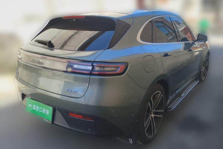 Used Hima AITO M5 2023 Extended-Range Four-Wheel Drive Intelligent Driving Version Rear Right 45 Deg