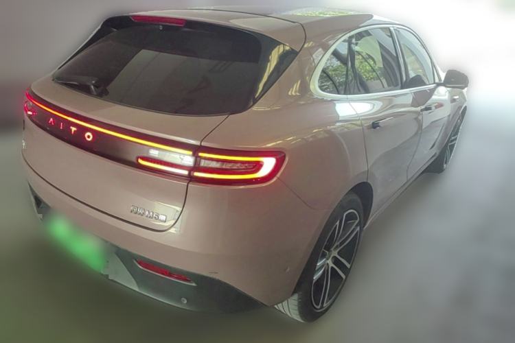 Used Hima AITO M5 2023 Pure Electric All-Wheel Drive Intelligent Driving Version Rear Right 45 Deg