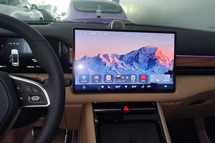 Used Hima AITO M5 2023 Extended-Range Rear-Drive Intelligent Driving Version Audio And AC Panel