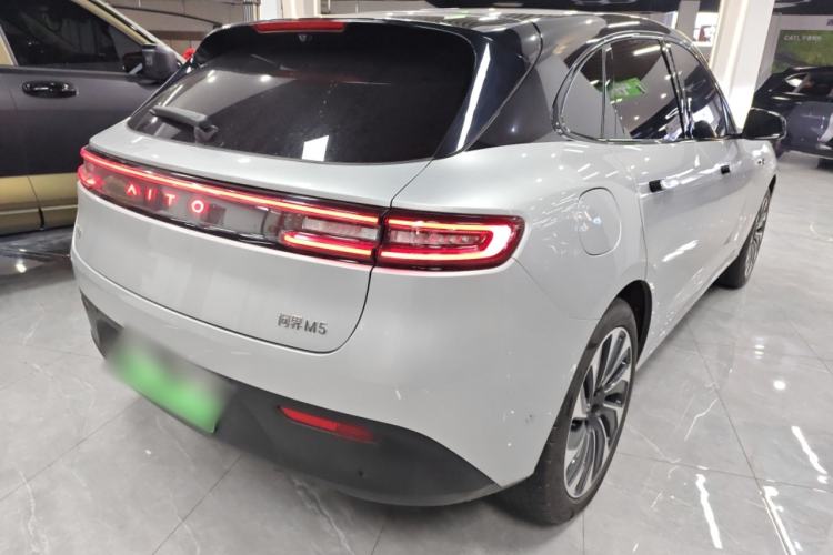 Used Hima AITO M5 2023 Extended-Range Rear-Drive Intelligent Driving Version Rear Right 45 Deg
