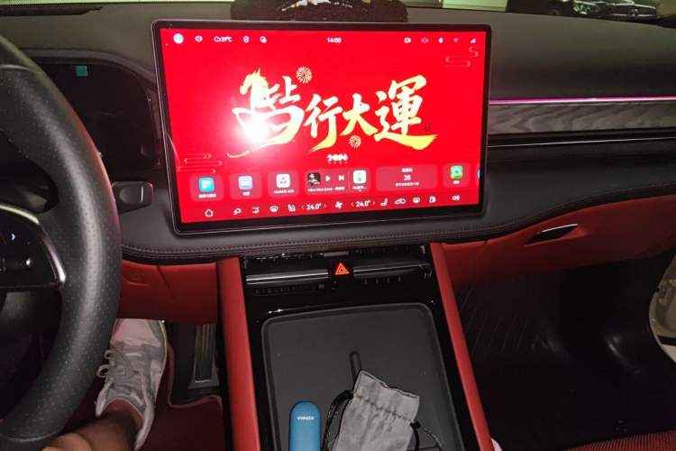 Used Hima AITO M5 2023 Extended-Range Rear-Drive Intelligent Driving Version Audio And AC Panel
