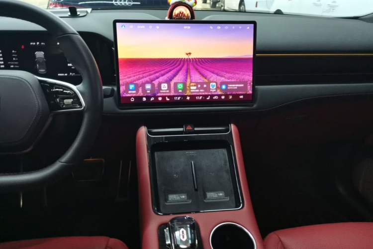 Used Hima AITO M5 2024 Extended-Range Max RS Four-Wheel Drive Advanced Intelligent Driving Version Audio And AC Panel
