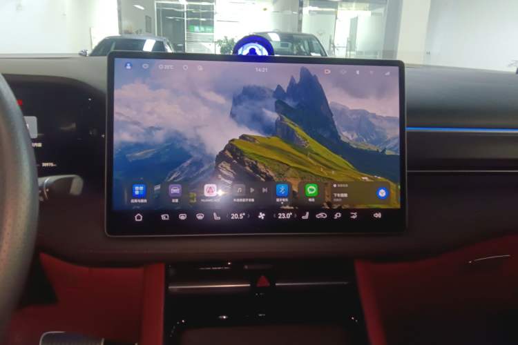 Used Hima AITO M5 2024 Extended-Range Max Rear-Wheel Drive Advanced Intelligent Driving Version Audio And AC Panel