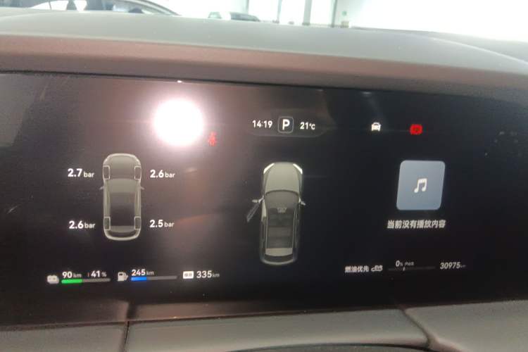 Used Hima AITO M5 2024 Extended-Range Max Rear-Wheel Drive Advanced Intelligent Driving Version Instrument Cluster
