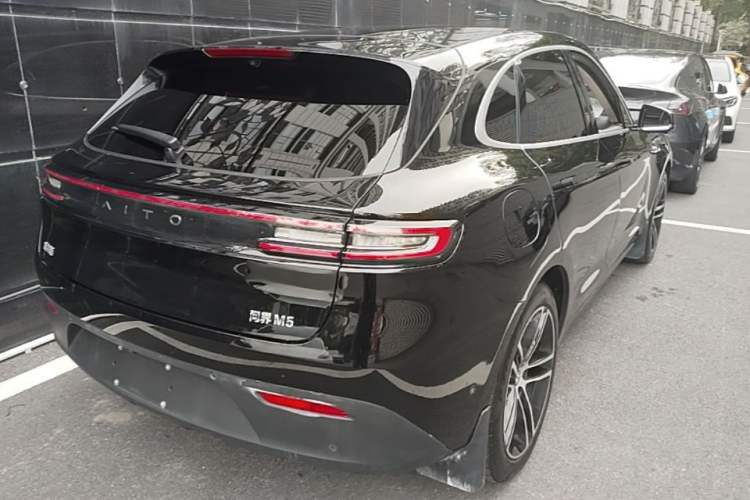 Used Hima AITO M5 2024 Extended-Range Max Rear-Wheel Drive Advanced Intelligent Driving Version Rear Right 45 Deg