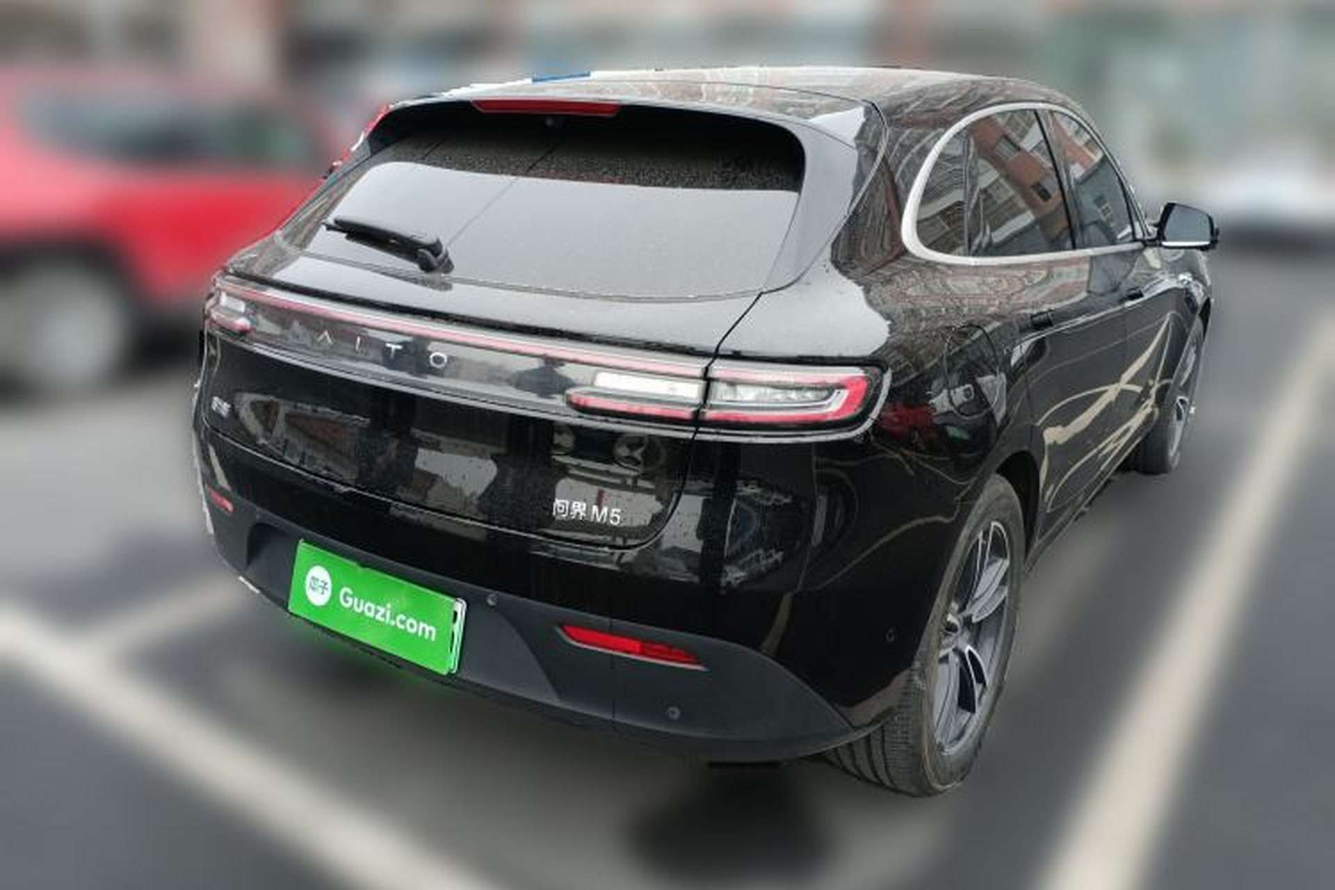 Used Hima AITO M5 2024 Extended-Range Max Rear-Wheel Drive Advanced Intelligent Driving Version Rear Right 45 Deg