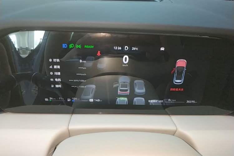 Used Hima AITO M5 2024 Extended-Range Max Rear-Wheel Drive Advanced Intelligent Driving Version Instrument Cluster