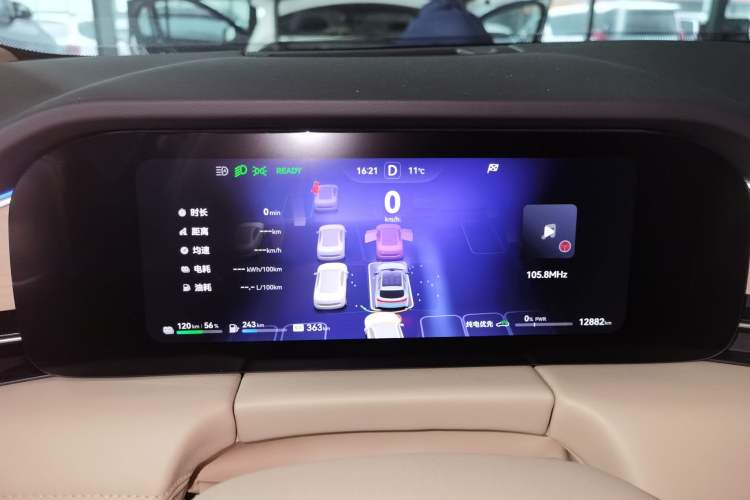 Used Hima AITO M5 2024 Extended-Range Max Rear-Wheel Drive Advanced Intelligent Driving Version Instrument Cluster