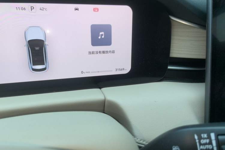 Used Hima AITO M5 2024 All-Electric Max Rear-Drive Advanced Intelligent Driving Version Odometer Close Up