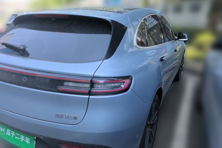 Used Hima AITO M5 2024 All-Electric Max Rear-Drive Advanced Intelligent Driving Version Rear Right 45 Deg
