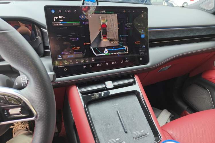Used Hima AITO M5 2024 Extended-Range Max RS Four-Wheel Drive Advanced Intelligent Driving Version Audio And AC Panel