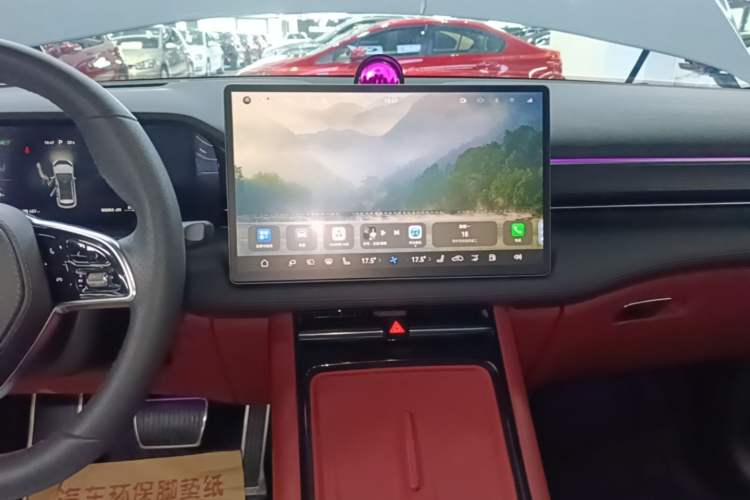 Used Hima AITO M5 2024 Extended-Range Max RS Four-Wheel Drive Advanced Intelligent Driving Version Audio And AC Panel