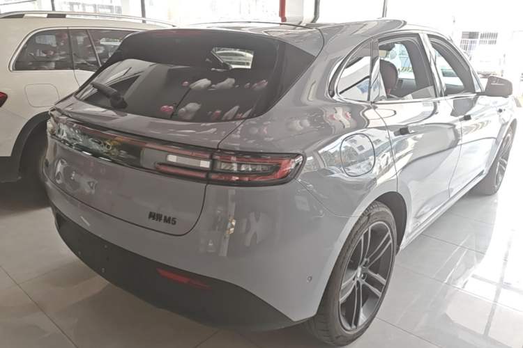 Used Hima AITO M5 2024 Extended-Range Max RS Four-Wheel Drive Advanced Intelligent Driving Version Rear Right 45 Deg
