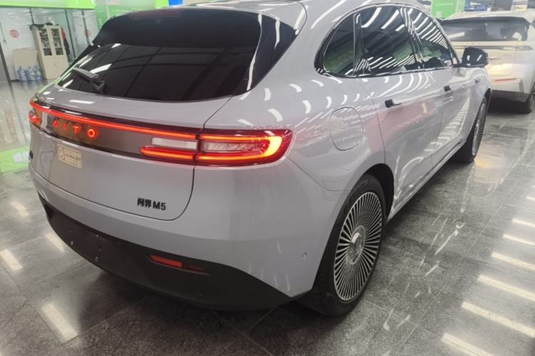 Used Hima AITO M5 2024 Extended-Range Max RS Four-Wheel Drive Advanced Intelligent Driving Version Rear Right 45 Deg