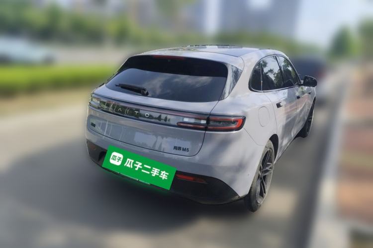 Used Hima AITO M5 2024 Extended-Range Max RS Four-Wheel Drive Advanced Intelligent Driving Version Rear Right 45 Deg