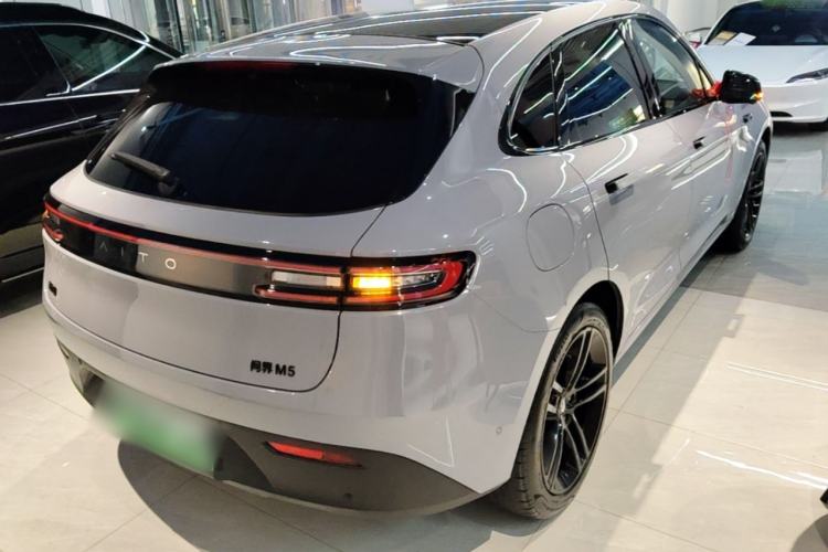Used Hima AITO M5 2024 Extended-Range Max RS Four-Wheel Drive Advanced Intelligent Driving Version Rear Right 45 Deg