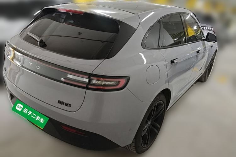 Used Hima AITO M5 2024 Extended-Range Max RS Four-Wheel Drive Advanced Intelligent Driving Version Rear Right 45 Deg