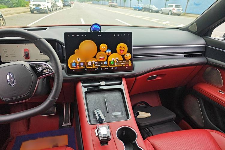 Used Hima AITO M5 2024 Extended-Range Max RS Four-Wheel Drive Advanced Intelligent Driving Version Audio And AC Panel