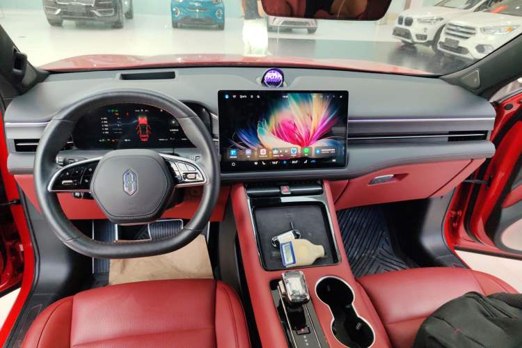 Used Hima AITO M5 2024 Extended-Range Max RS Four-Wheel Drive Advanced Intelligent Driving Version Audio And AC Panel