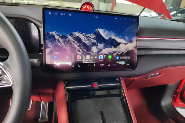 Used Hima AITO M5 2024 Extended-Range Max RS Four-Wheel Drive Advanced Intelligent Driving Version Audio And AC Panel