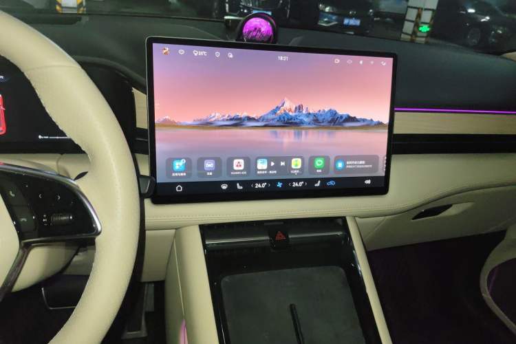 Used Hima AITO M5 2024 All-Electric Max Rear-Drive Advanced Intelligent Driving Version Audio And AC Panel