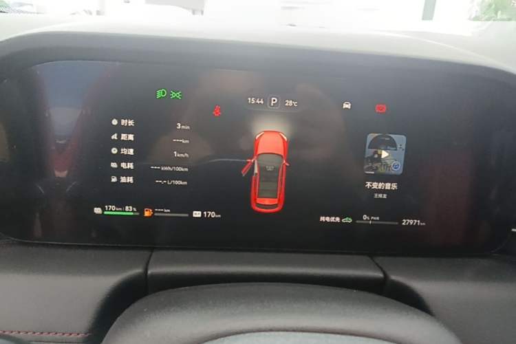 Used Hima AITO M5 2024 Extended-Range Max RS Four-Wheel Drive Advanced Intelligent Driving Version Instrument Cluster