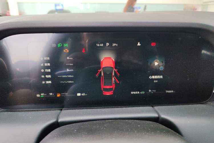 Used Hima AITO M5 2024 Extended-Range Max RS Four-Wheel Drive Advanced Intelligent Driving Version Instrument Cluster