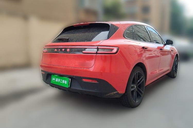 Used Hima AITO M5 2024 Extended-Range Max RS Four-Wheel Drive Advanced Intelligent Driving Version Rear Right 45 Deg
