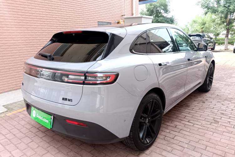 Used Hima AITO M5 2024 Extended-Range Max RS Four-Wheel Drive Advanced Intelligent Driving Version Rear Right 45 Deg