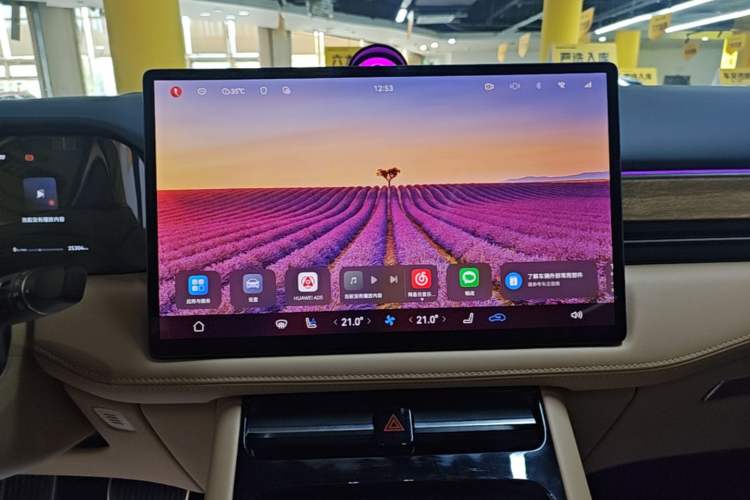 Used Hima AITO M5 2024 All-Electric Max Rear-Drive Advanced Intelligent Driving Version Audio And AC Panel