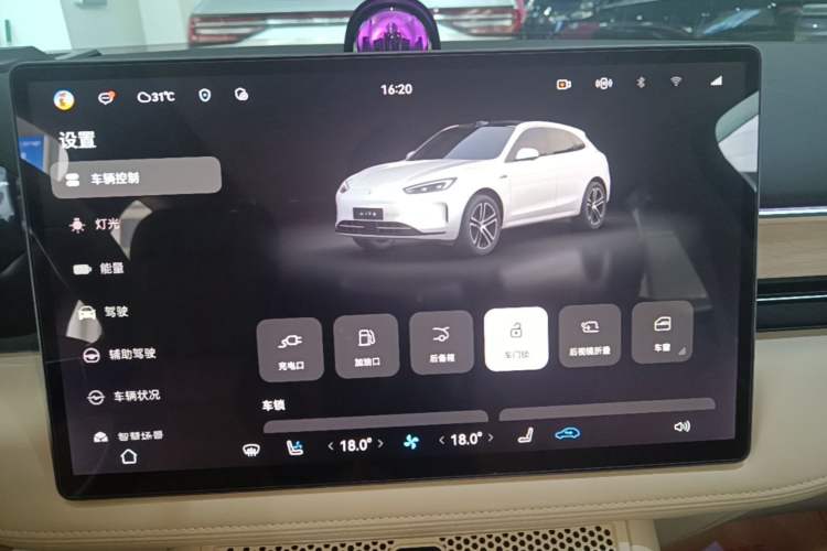 Used Hima AITO M5 2024 Extended-Range Max Rear-Wheel Drive Advanced Intelligent Driving Version Audio And AC Panel