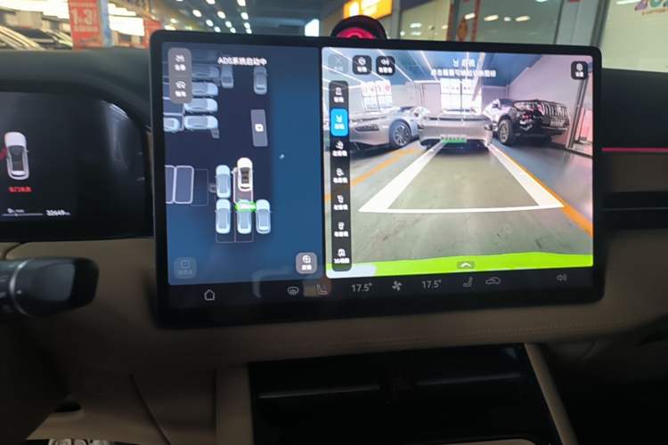 Used Hima AITO M5 2024 Extended-Range Max Rear-Wheel Drive Advanced Intelligent Driving Version Audio And AC Panel