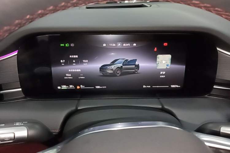 Used Hima AITO M5 2025 Extended-Range Ultra Rear-Wheel-Drive Version Instrument Cluster