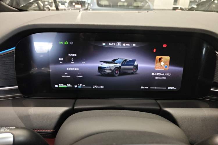 Used Hima AITO M5 2025 Extended-Range Ultra Rear-Wheel-Drive Version Instrument Cluster