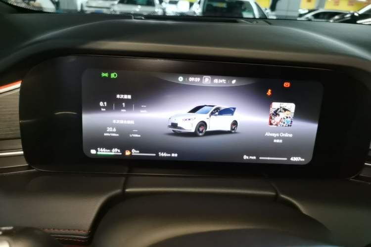 Used Hima AITO M5 2025 Extended-Range Ultra All-Wheel-Drive Version Instrument Cluster