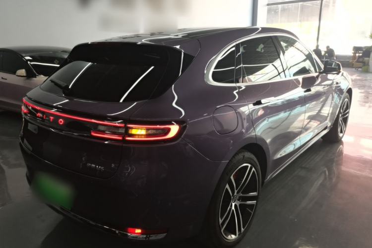 Used Hima AITO M5 2025 Extended-Range Ultra All-Wheel-Drive Version Rear Right 45 Deg