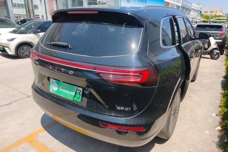 Used Hima AITO M7 2022 1.5T Four-Wheel Drive Flagship Edition Rear Right 45 Deg
