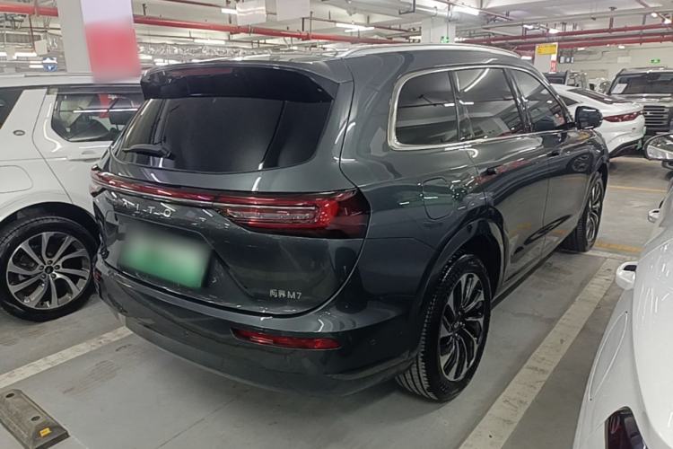 Used Hima AITO M7 2022 1.5T Four-Wheel Drive Luxury Edition Rear Right 45 Deg