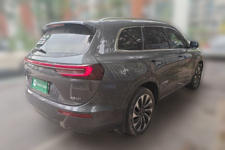 Used Hima AITO M7 2022 1.5T Four-Wheel Drive Luxury Edition Rear Right 45 Deg